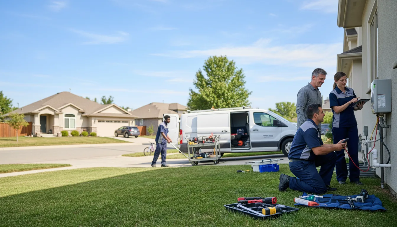 Tankless water heater service in Morrowville, KS